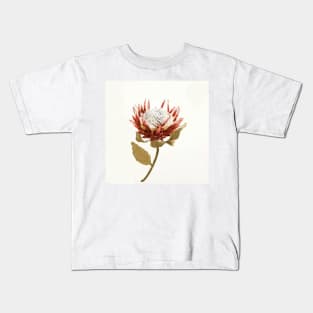 Protea - Still Life - Botanical Art Kids T-Shirt